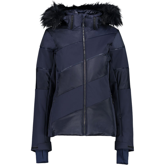 Cmp Zip Hood 31w0276f Jacket Blue 2XS Woman