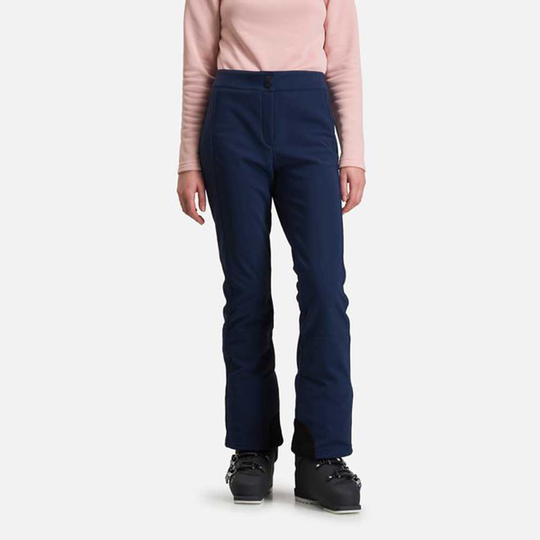 Rossignol Softshell Flat Pants Blue S Woman