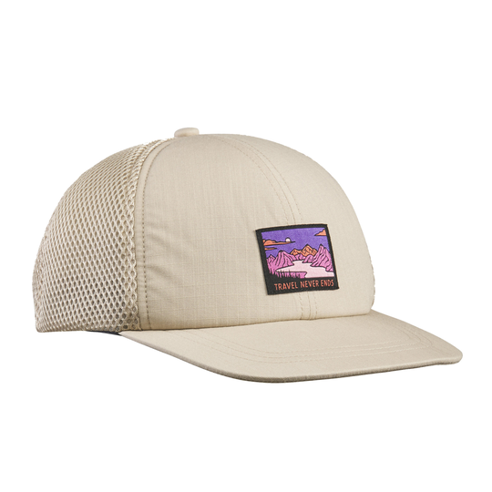 Compact Beige Travel 500 Cap