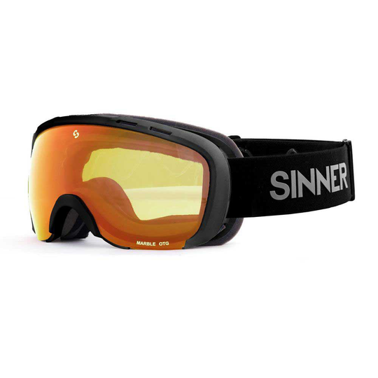 Sinner Marble Otg Ski Goggles Orange Double Orange Sintec/ CAT2