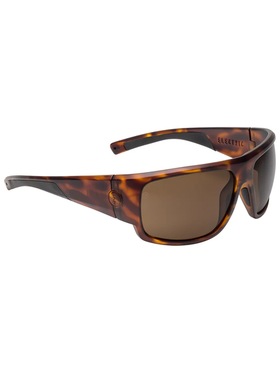 Electric Mahi Matte Tort Sunglasses bronze polar