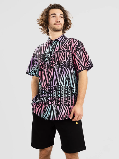 Hurley Organic Wedge Shirt bright violet