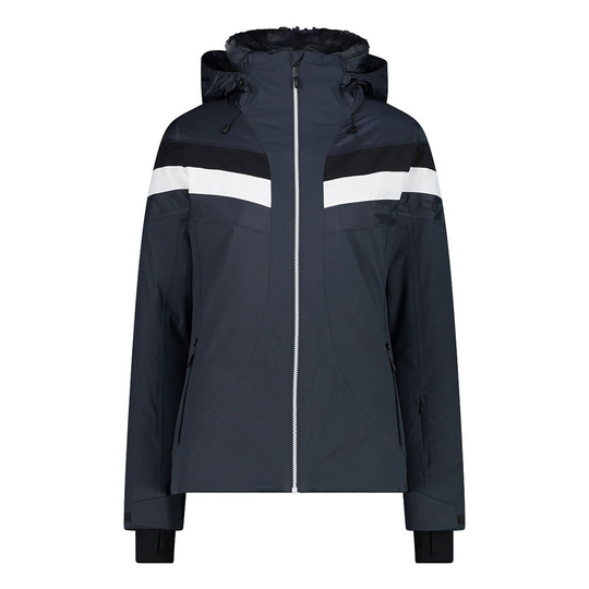 Cmp Fix Hood 31w0206 Coat Blue 2XS Woman