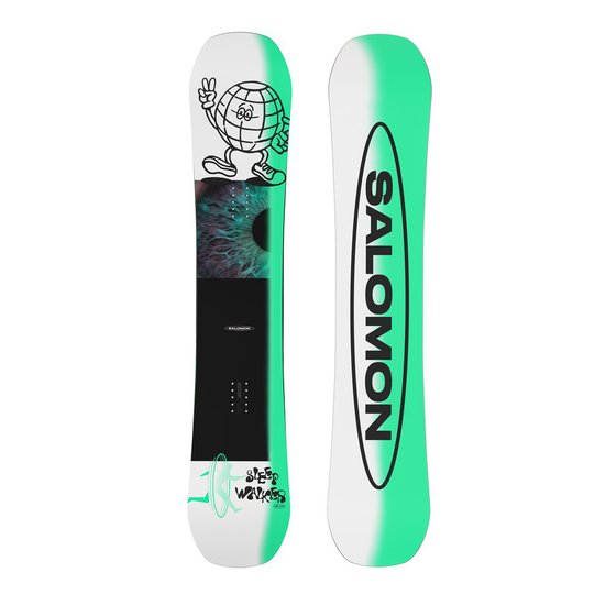 Salomon Sleepwalker Snowboard Green 148