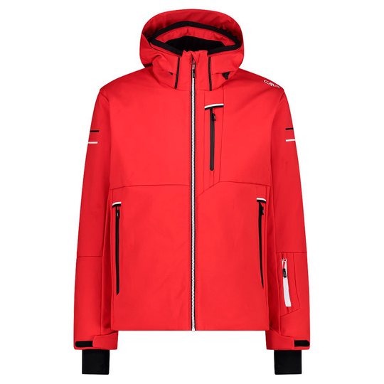 Cmp Zip Hood 32w0157 Jacket Red S Man