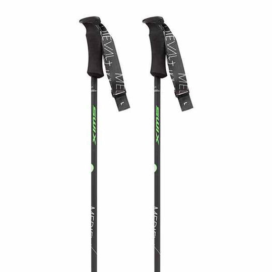 Swix Medieval+ Poles Silver 120 cm
