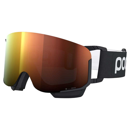 Poc Nexal Mid Clarity Ski Goggles Black Spektris Orange/CAT2