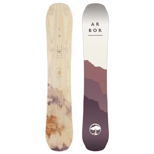 Arbor Swoon Rocker Woman Splitboard Brown 148