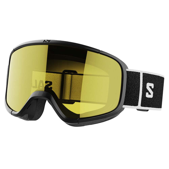 Salomon Aksium 2.0 Access Ski Goggles Black Yellow/CAT 2