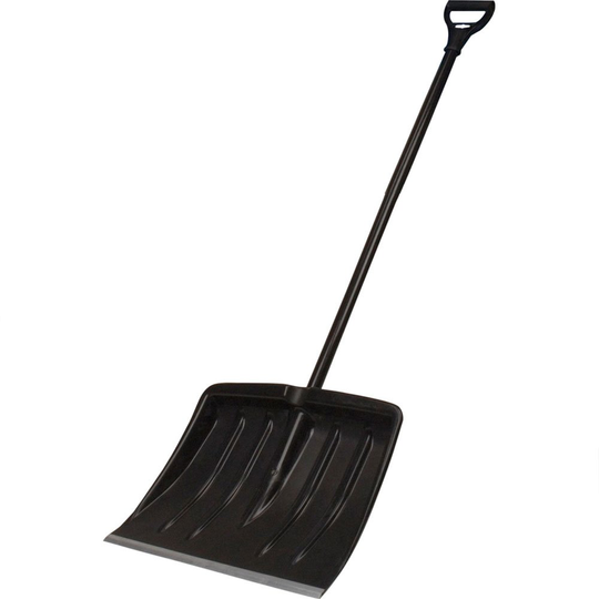 Winter-grip Metal Shaft Shovel Black