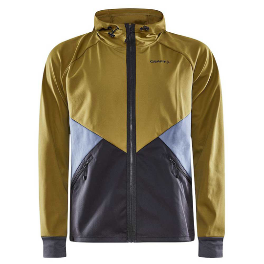 Craft Core Glide Hood Jacket Yellow,Black M Man