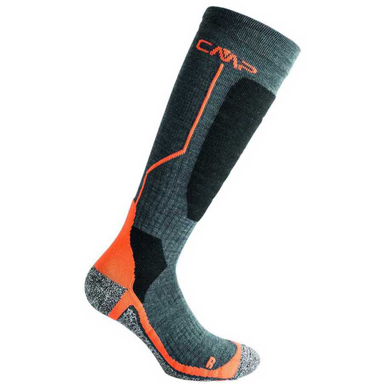 Cmp Ski Wool 3i49377 Socks Grey EU 39-42 Man