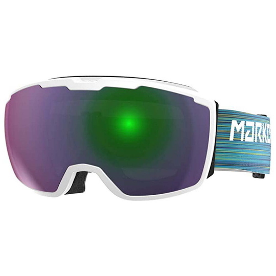 Marker Perspective+ Ski Goggles White Green Plasma Mirror/CAT2+Clarity Mirror/CAT1
