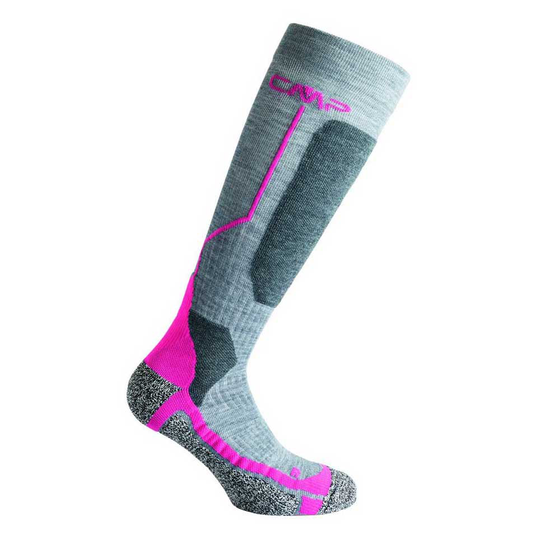 Cmp Ski Wool 3i49377 Socks Grey EU 36-38 Man