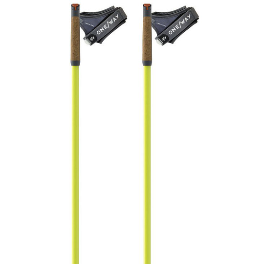 One Way Storm 2 Mag Poles Yellow 160 cm