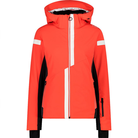 Cmp Zip Hood 32w0246 Jacket Red 2XS Woman