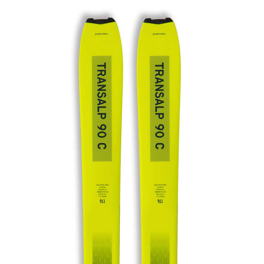 Fischer Transalp 90 Carbon Touring Skis Yellow 176