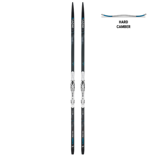 Classic Cross-country Skin Ski 900 - Hard Camber+rottefella Xcelerator Bindings
