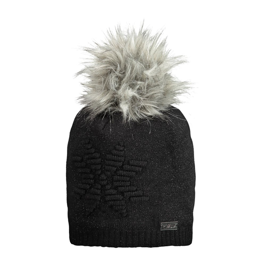 Cmp Knitted 5505238 Beanie Black Woman