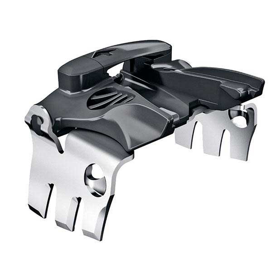 Fritschi Axion Crampon Black,Silver 86 mm