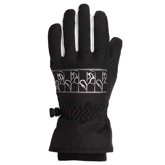 Rossignol Jane Gloves Black 16 Years Boy
