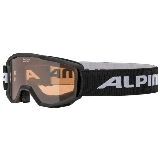 Alpina Piney Ski Goggles Black Orange/CAT2