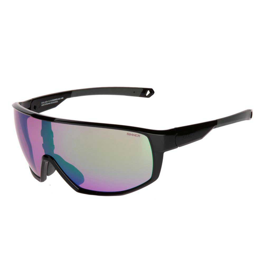 Sinner Bryce Ii Sunglasses Black Sintrast Snow/CAT3