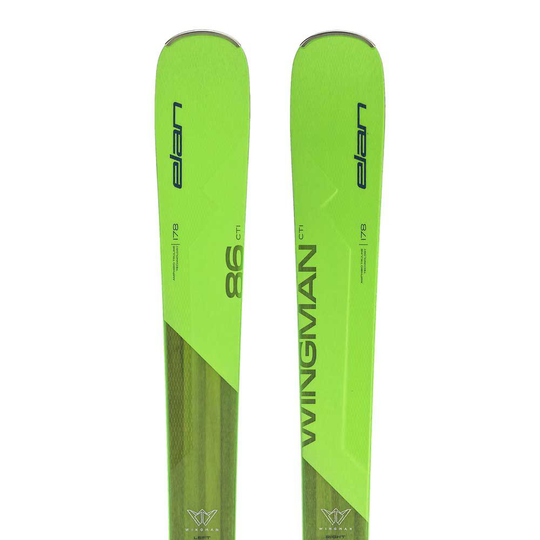 Elan Wingman 86 Cti Fx+emx 12.0 Alpine Skis Green 166