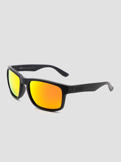 Attika Eyewear Noah Matte Black Sunglasses infrared