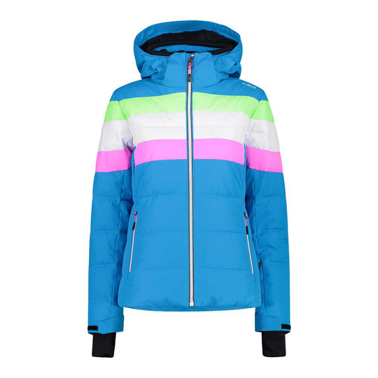 Cmp Zip Hood 31w0246 Jacket Blue XS Woman