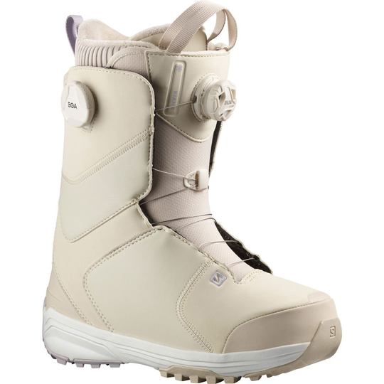 Salomon Kiana Dual Boa Snowboard Boots Beige 23.5