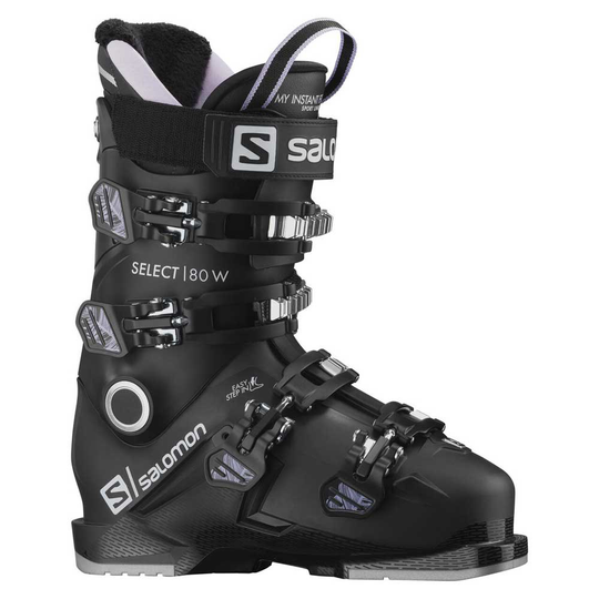 Salomon Select 80 Alpine Ski Boots Woman Black 22.0-22.5