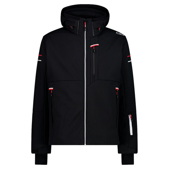 Cmp Zip Hood 32w0157 Jacket Black M Man