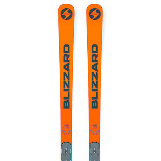 Blizzard Firebird Gs Rd Flat+plate Alpine Skis Orange 188