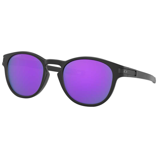 Oakley Latch Prizm Sunglasses Black Prizm Violet/CAT3
