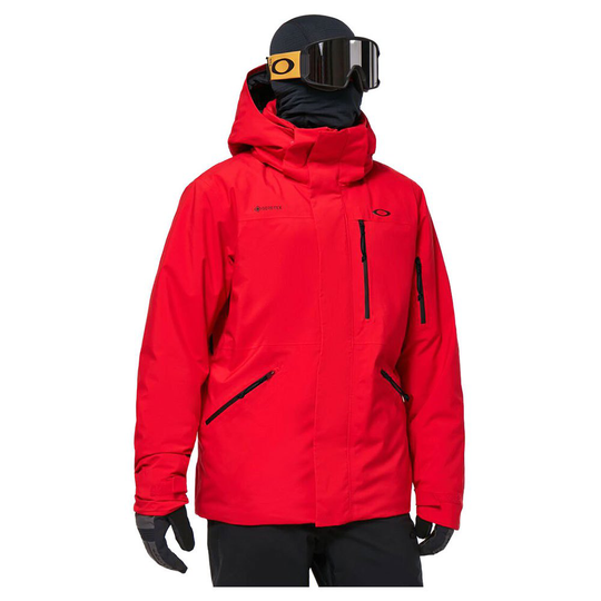 Oakley Apparel Sub Temp Goretex Recycled Jacket Red L Man