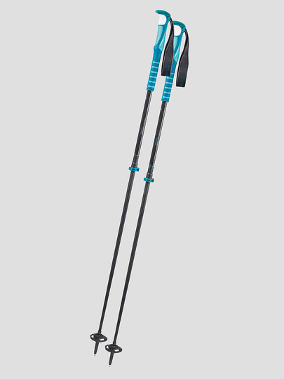 Komperdell Thermo Ascent Ti 2 Telescopic Poles dark blue