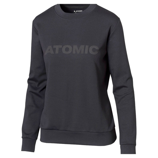 Atomic Logo Sweatshirt Black M Woman