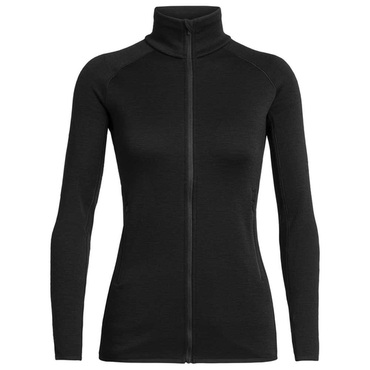 Icebreaker Elemental Merino Sweatshirt Black S Woman