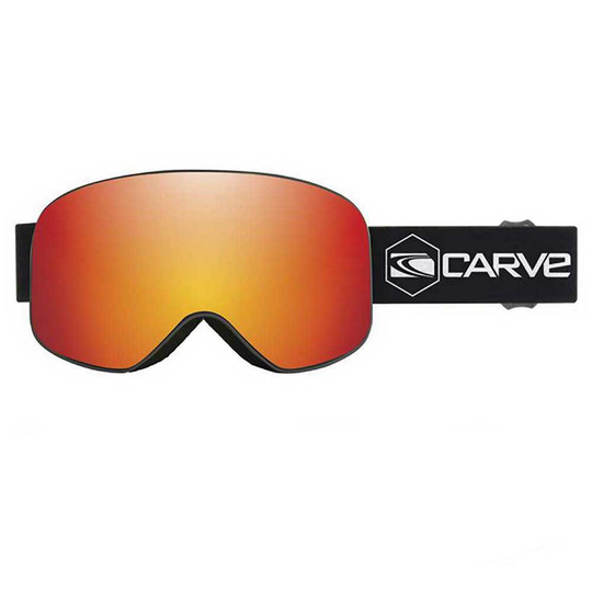 Carve Frother Ski Goggles Golden Red Iridium/CAT2-3