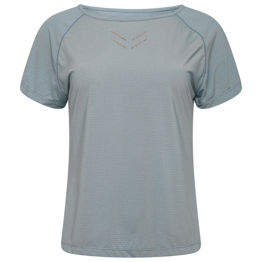 Cyrstallize Women's Fitness Short Sleeve T-shirt - Blue Stone