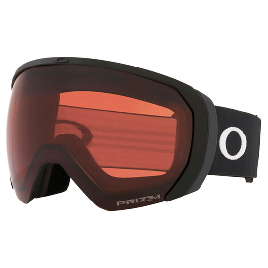Oakley Flight Path L Prizm Ski Goggles Black Prizm Garnet/CAT2