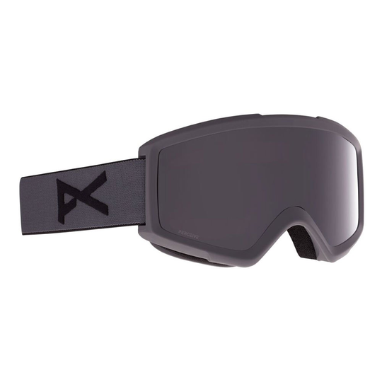 Anon Helix 2.0+spare Lens Ski Goggles Grey Perceive Sunny Onyx/CAT4+Amber/CAT1