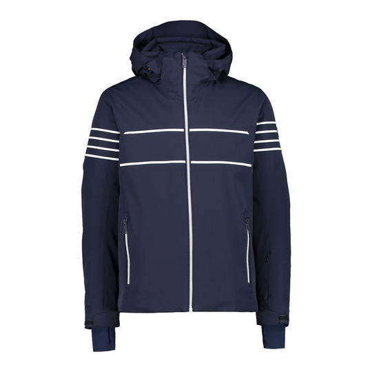 Cmp Zip Hood 31w0117 Jacket Blue S Man