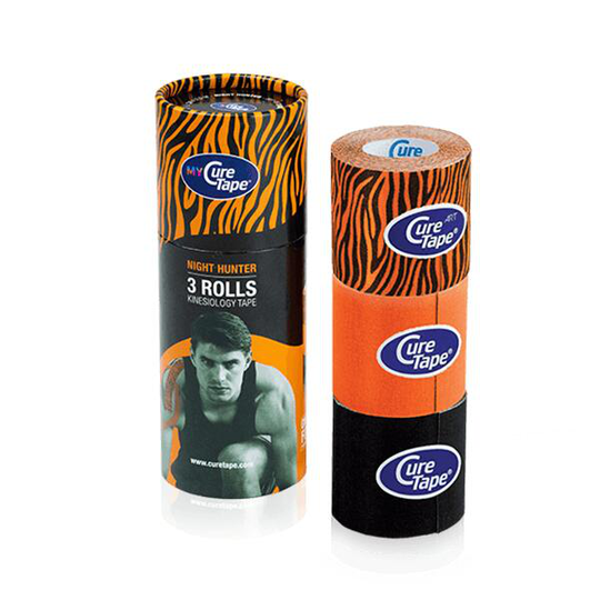 Mycuretape | 3 Rolls Kinesiology Tape | Night Hunter