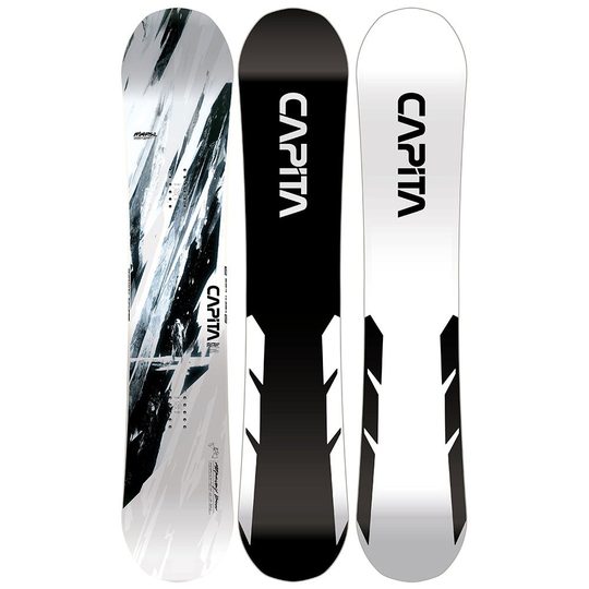 Capita Mercury Snowboard Wide Silver 156
