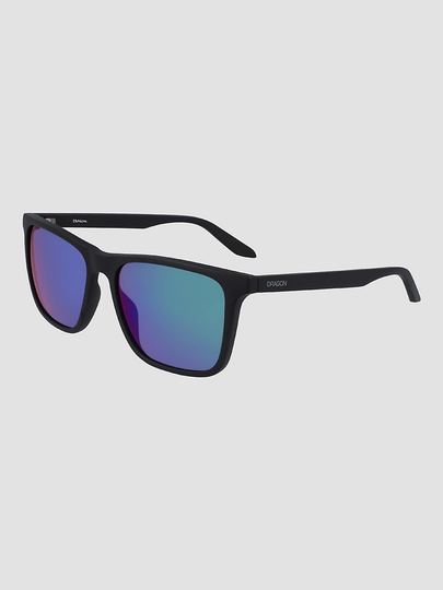 Dragon Renew Matte Black Sunglasses ll green ion