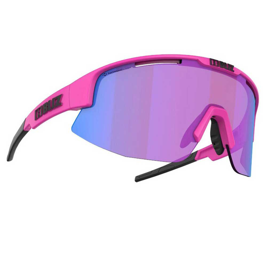 Bliz Matrix Nano Optics Nordic Light Sunglasses Purple,Pink Begonia - Violet With Blue Multicoating/CAT2