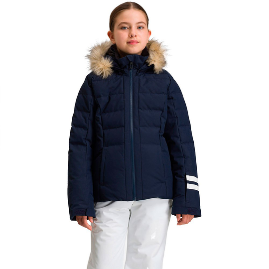 Rossignol Polydown Jacket Girl Blue 8 Years Boy