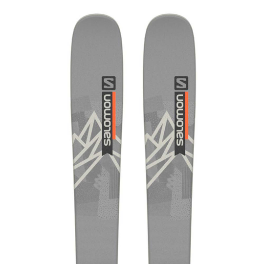 Salomon Qst Spark+m10 Gw Alpine Skis Grey 141